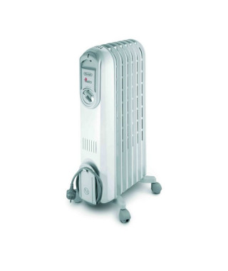 DELONGHI V550715 1500 watts Radiateur bain d'huile mobile - 3 puissances - Effet Venturi