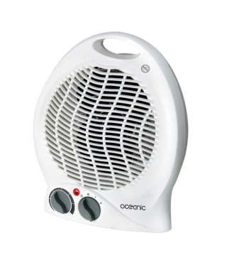 OCEANIC Chauffage soufflant ventilateur 2000 watts - 2 puissances - Mobile