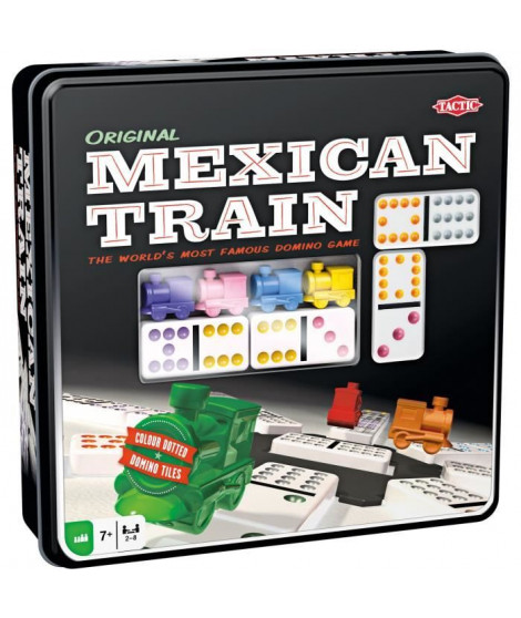 TACTIC - Mexican Train boîte métal