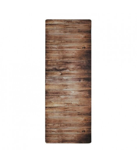 Tapis de cuisine Woody - 45 x 120 cm - Marron