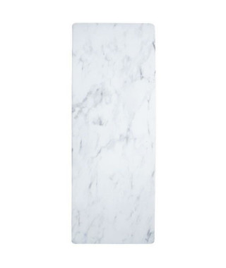 Tapis de cuisine Marble - 45 x 120 cm - blanc