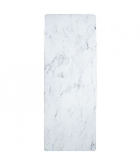 Tapis de cuisine Marble - 45 x 120 cm - blanc