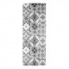 Tapis de cuisine Azulejos - 45 x 120 cm - Noir