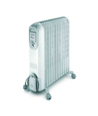 DELONGHI Vento 2500 watts Radiateur bain d'huile - Puissance progressive - Effet Venturi