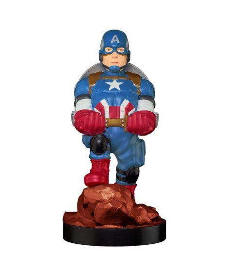 EXQUISITE GAMING Figurine support et recharge manette - Cable Guy Captain America