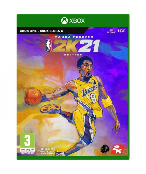 NBA 2K21 Edition Mamba Forever Jeu Xbox One