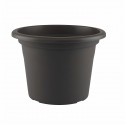 ARTEVASI Pot de fleurs Venezia Cilindro - 50 cm - Gris anthracite