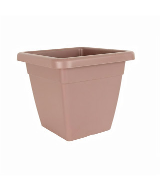 ARTEVASI Pot de fleurs Venezia carré - 45 cm - Taupe