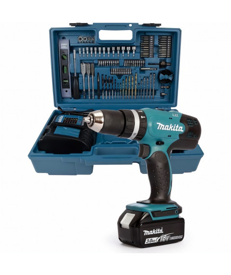 Perceuse visseuse a percussion DHP453FX12 MAKITA 1X3AH