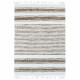 Tapis Terra - 120 x 170 cm - Lignes sable et blanc