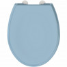 ALLIBERT Abattant de toilette a fermeture silencieuse Boreo - Bleu denim brillant