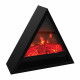 CARRERA Khéops 1800 watts Cheminée électrique pyramidale décorative et chauffage d'appoint