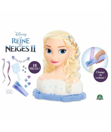 La Reine des Neiges 2 - Tete a Coiffer Deluxe - Elsa