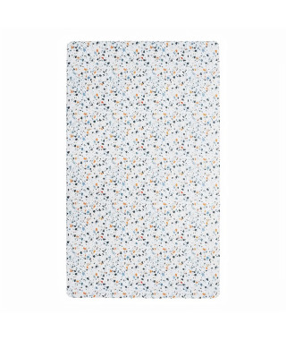 Tapis de cuisine Terrazzo - 45 x 75 cm - Noir