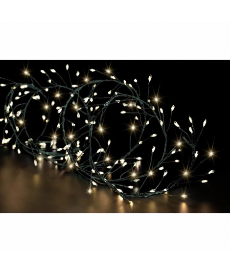 FEERIC LIGHTS & CHRISTMAS BOA extérieur Copper - 400 LED - Fil vert