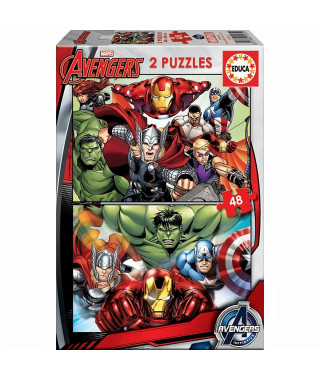 EDUCA - Puzzle - 2X48 AVENGERS