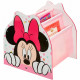 Disney Minnie Mouse - Bibliotheque a pochettes pour enfants - Rangement de livres pour chambre d'enfant