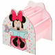 Disney Minnie Mouse - Bibliotheque a pochettes pour enfants - Rangement de livres pour chambre d'enfant