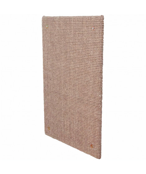 TRIXIE Griffoir XXL - Tapis en sisal / Catnip - 50 x 70 cm - Taupe - Pour chat