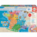 EDUCA Puzzle 150 Pieces - Départements et Régions de France