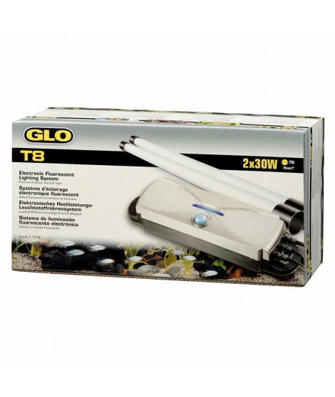 GLO Kit ballast double 30 W - Pour aquarium