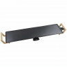 Bestron ABP604BB PlanchaTeppanyaki XXL au design asiatique -  Poignées en bambou - Asia Lounge - 1800W - Noir