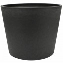 JANY FRANCE Pot de fleurs rond Actual - 35 x 32 cm - Gris anthracite