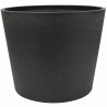 JANY FRANCE Pot de fleurs rond Actual - 35 x 32 cm - Gris anthracite