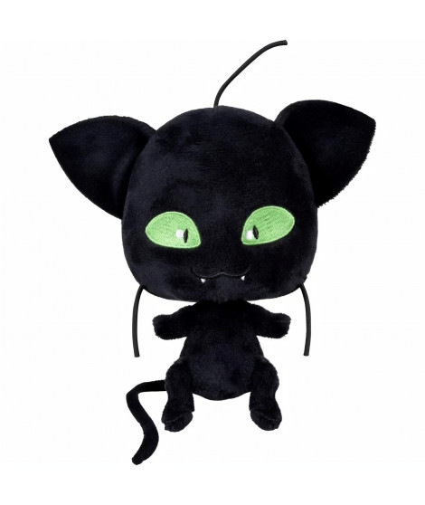 BANDAI Miraculous Ladybug - Peluche 15 cm : Plagg