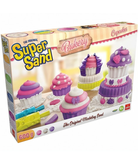 Goliath - Super Sand Cupcakes - Loisir créatif - Sable a modeler
