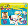 CRAYOLA MINI KIDS Mon Premier Coffret De Coloriage Et De Gommettes