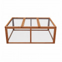 Clapier en bois Pilou 120x90x44 cm - Pour lapin