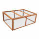 Clapier en bois Pilou 120x90x44 cm - Pour lapin