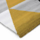 TAO SCANDI Tapis de salon - 120 x 170 cm - Polypropylene - Jaune