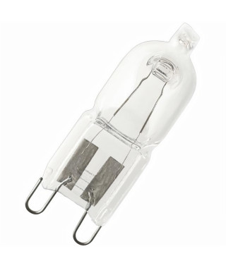 OSRAM-Lot de 2 ampoules Halogene Eco Capsule G9 Ø1,4cm 2800K 33W  40W 460 Lumens Dimmable Osram