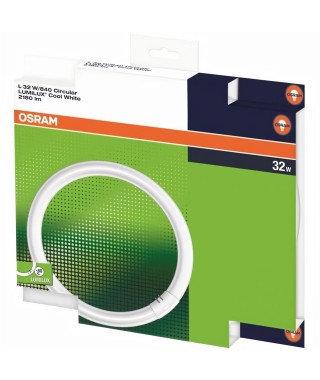 Osram tube fluorescent néon LUMILUX C T9,840 blanc neutre 32W