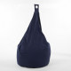 Poire FLO Coton Bleu marine - D 75 x H 110 cm