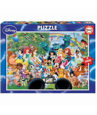 DISNEY Puzzle 1000 Pieces - Le Merveilleux Monde De Disney