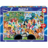 DISNEY Puzzle 1000 Pieces - Le Merveilleux Monde De Disney