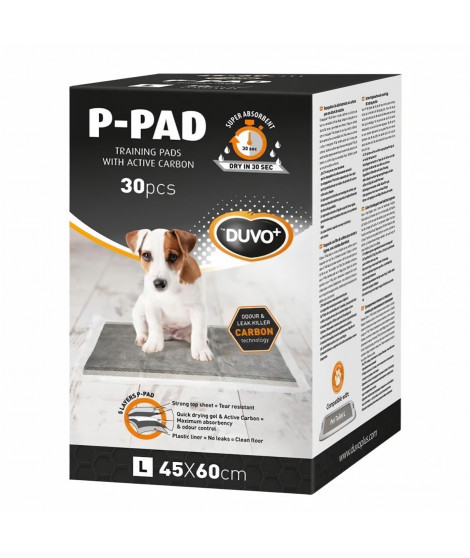 P-PAD Carbon Large Duvo+ L - 30pcs - 45 x 60 cm