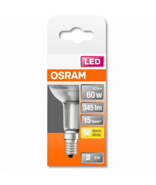 OSRAM Spot R50 LED verre clair - 4,3W équivalent 60W E14 - Blanc chaud