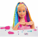 Barbie - Tete a coiffer Arc-En-Ciel