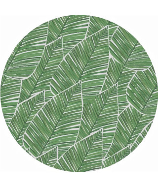 Tapis 100% vinyle VIF 41669 - 1,5 mm - Ø 66 cm - Vert