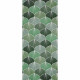 Tapis 100% vinyle VIF 41087 - 1,5 mm - 49,5 x 112 cm - Vert