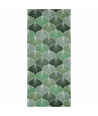 Tapis 100% vinyle VIF 41087 - 1,5 mm - 49,5 x 112 cm - Vert