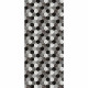 Tapis 100% vinyle VIF 32956 - 1,5 mm - 49,5 x 112 cm - Noir