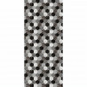 Tapis 100% vinyle VIF 32956 - 1,5 mm - 49,5 x 112 cm - Noir