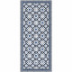 Tapis 100% vinyle VIF 41076 - 1,5 mm - 49,5 x 112 cm - Bleu