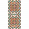 Tapis 100% vinyle VIF 41096 - 1,5 mm - 49,5 x 112 cm - Vert