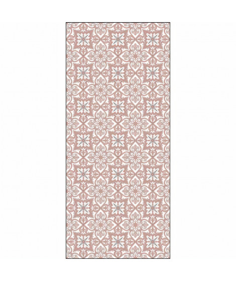 Tapis 100% vinyle VIF 41125 - 1,5 mm - 49,5 x 112 cm - Rouge